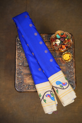 GADWAL TISSUE PURE SILK PAITHANI HANDLOOM SAREE