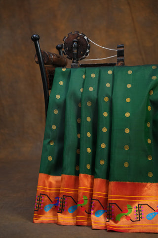GADWAL TISSUE PURE SILK PAITHANI HANDLOOM SAREE