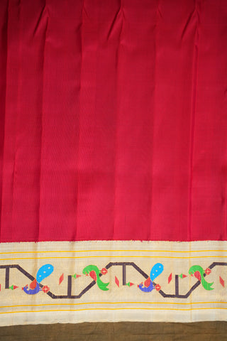 GADWAL TISSUE PURE SILK PAITHANI HANDLOOM SAREE
