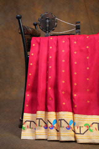 GADWAL TISSUE PURE SILK PAITHANI HANDLOOM SAREE