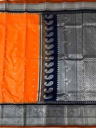 SEMI GADWAL SAREE