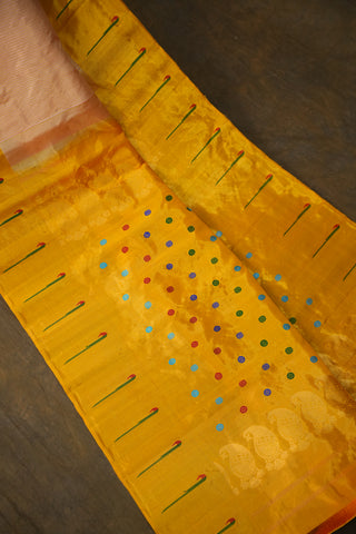 GADWAL PURE SILK TISSUE HANDLOOM SAREE