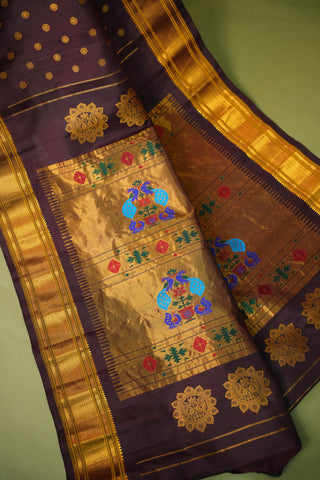 GADWAL PURE SILK PAITHANI HANDLOOM SAREE