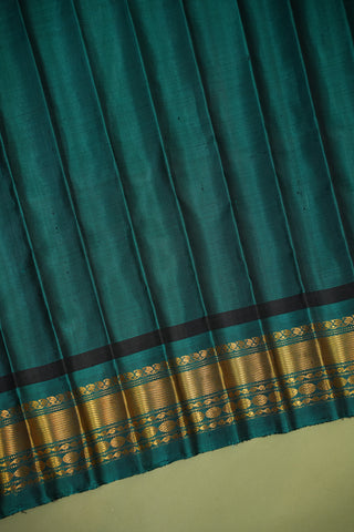 GADWAL PURE SILK SMALL BORDER CHECKS HANDLOOM SAREE