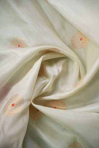 GADWAL PURE SILK GANGA JAMUNA BORDER SAREE