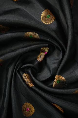 GADWAL PURE SILK GANGA JAMUNA BORDER SAREE