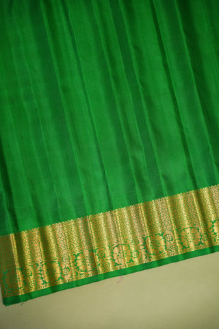 GADWAL PURE SILK GANGA JAMUNA BORDER SAREE
