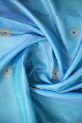 GADWAL PURE SILK GANGA JAMUNA BORDER SAREE