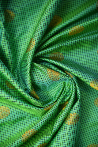 GADWAL PURE SILK HANDLOOM SAREE WITH GANGA JAMUNA BORDER
