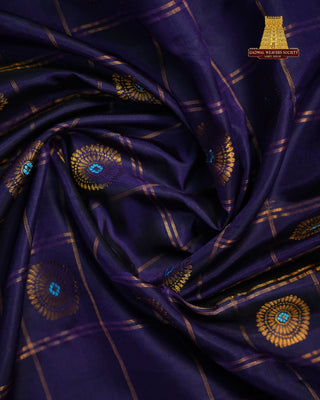 GADWAL PURE SILK GANGA JAMUNA HANDLOOM SAREE