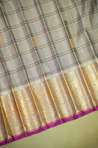 GADWAL PURE SILK CHECKS HANDLOOM SAREE