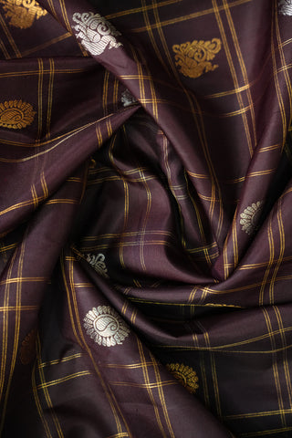 GADWAL PURE SILK CHECKS HANDLOOM SAREE