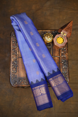 GADWAL PURE SILK SMALL BORDER HANDLOOM SAREE