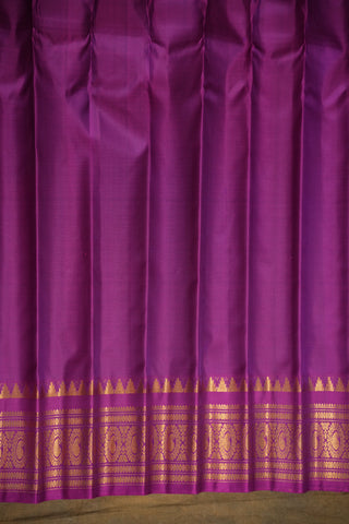 GADWAL PURE SILK SMALL BORDER HANDLOOM SAREE