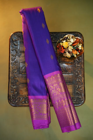 GADWAL PURE SILK BIG BORDER HANDLOOM SAREE