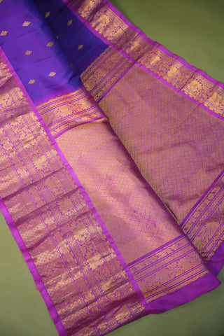 GADWAL PURE SILK BIG BORDER HANDLOOM SAREE
