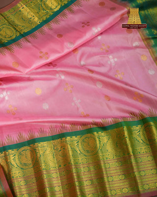 EXCLUSIVE GADWAL PURE SILK HANDLOOM SAREE