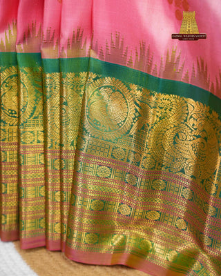 EXCLUSIVE GADWAL PURE SILK HANDLOOM SAREE