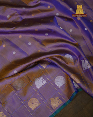 GADWAL PURE SILK BOLD BORDER HANDLOOM SAREE