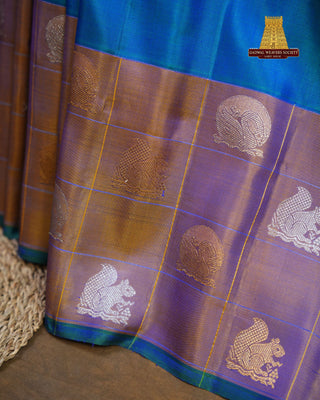 GADWAL PURE SILK BOLD BORDER HANDLOOM SAREE