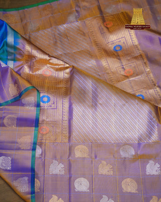 GADWAL PURE SILK BOLD BORDER HANDLOOM SAREE