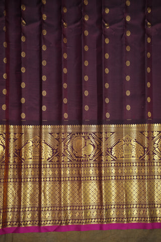 GADWAL PURE SILK BROCADE HANDLOOM SAREE