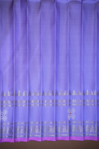 GADWAL PURE SILK GAP BORDER HANDLOOM SAREE
