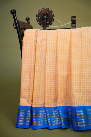 GADWAL COTTON KUTTU HANDLOOM SAREE