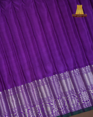 GADWAL PURE SILK CHECKS HANDLOOM SAREE