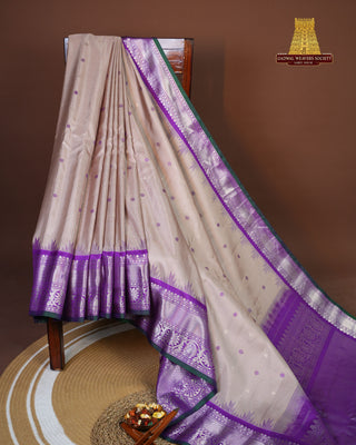 GADWAL PURE SILK CHECKS HANDLOOM SAREE