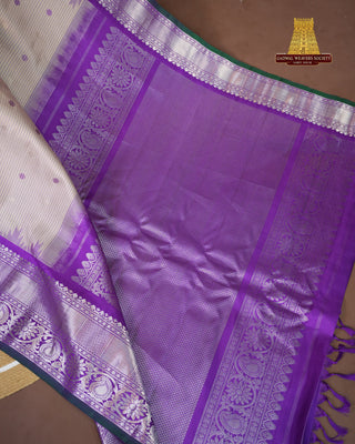 GADWAL PURE SILK CHECKS HANDLOOM SAREE
