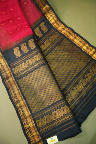 GADWAL (SICO) KUTTU BORDER HANDLOOM SAREES