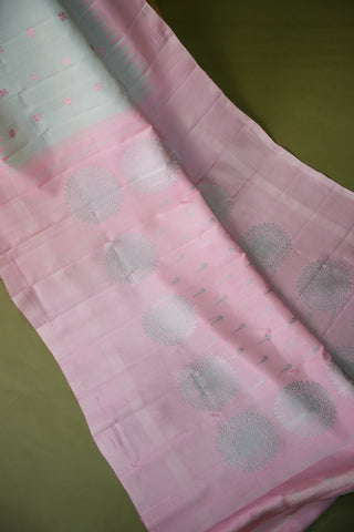 GADWAL PURE SILK PLAIN BORDER HANDLOOM SAREE