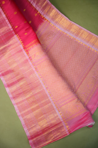 GADWAL PURE SILK BIG BORDER HANDLOOM SAREE