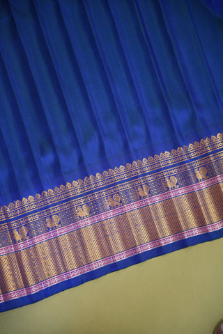 GADWAL PURE SILK JACQUARD HANDLOOM SAREE