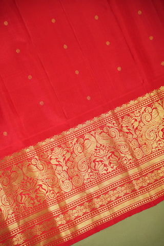 GADWAL PURE SILK BROCADE HANDLOOM SAREE