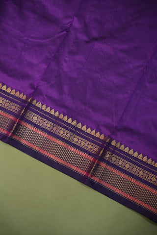NARAYANPET KATTAM CHECKS PURE SILK HANDLOOM SAREE