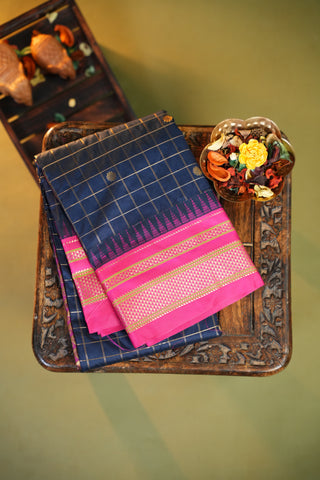 SEMI GADWAL SAREE