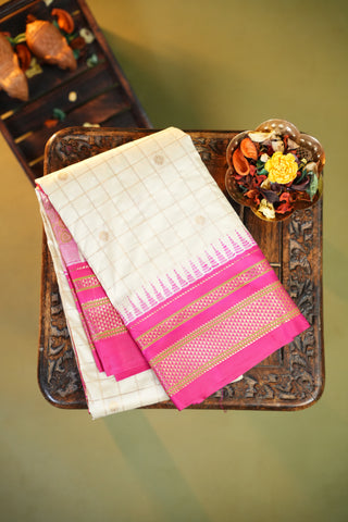 SEMI GADWAL SAREE