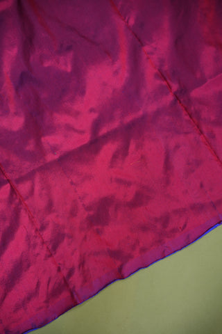POCHAMPALLY TWILL IKKAT PURE SILK HANDLOOM SAREE