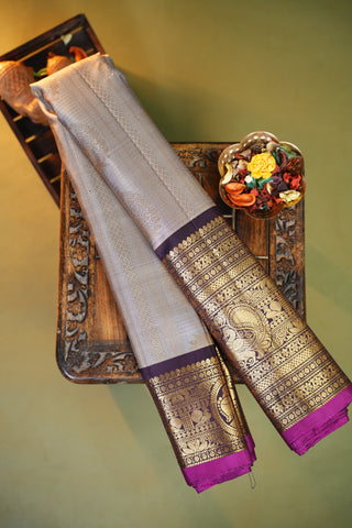 GADWAL PURE SILK BROCADE HANDLOOM SAREE