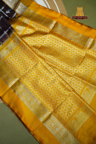 VENKATAGIRI PURE SILK CHECKS HANDLOOM SAREE