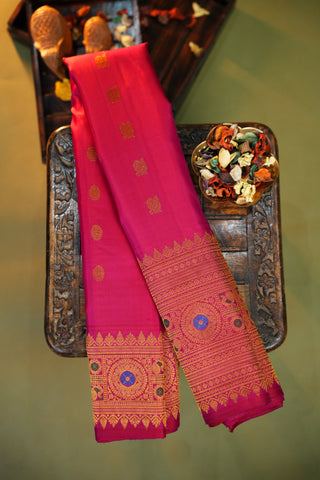 EXCLUSIVE GADWAL PURE SILK HANDLOOM SAREE