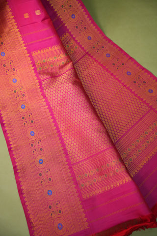 EXCLUSIVE GADWAL PURE SILK HANDLOOM SAREE