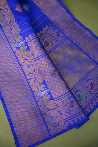EXCLUSIVE GADWAL PURE SILK HANDLOOM SAREE