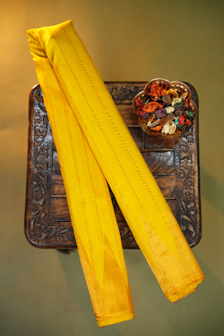 GADWAL PURE SILK TISSUE BORDER HANDLOOM SAREE