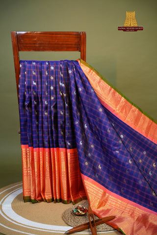 EXCLUSIVE GADWAL PURE SILK HANDLOOM SAREE