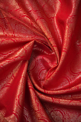 KANCHIPURAM PURE SILK BROCADE HANDLOOM SAREE
