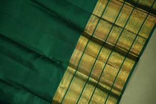 KANCHIPURAM PURE SILK BROCADE HANDLOOM SAREE