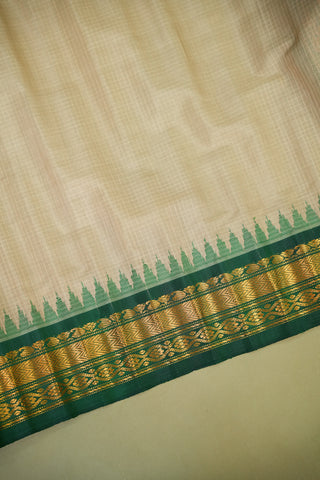 GADWAL (SICO) KUTTU BORDER HANDLOOM SAREES